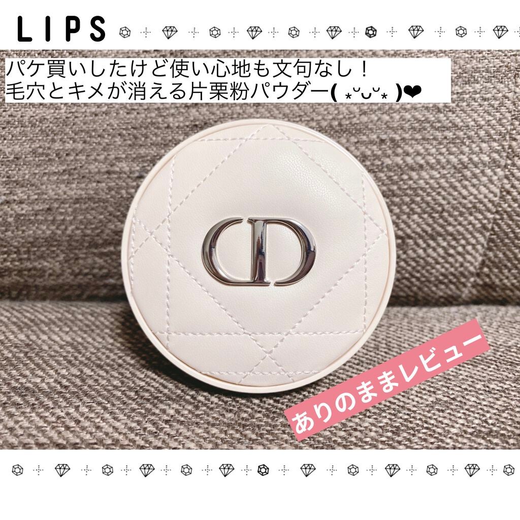 ディオールスキン フォーエヴァー クッション パウダー/Dior/ルースパウダーを使ったクチコミ(1枚目)
