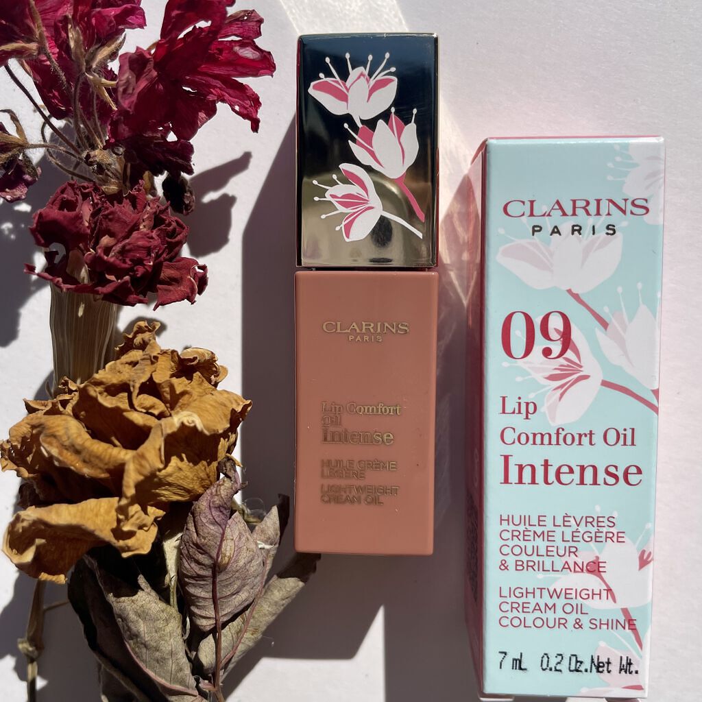 コンフォート リップオイル インテンス/CLARINS/リップグロスを使ったクチコミ（1枚目）