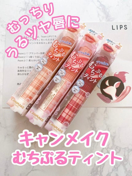 むちぷるティント/キャンメイク/リップティントを使ったクチコミ(1枚目)