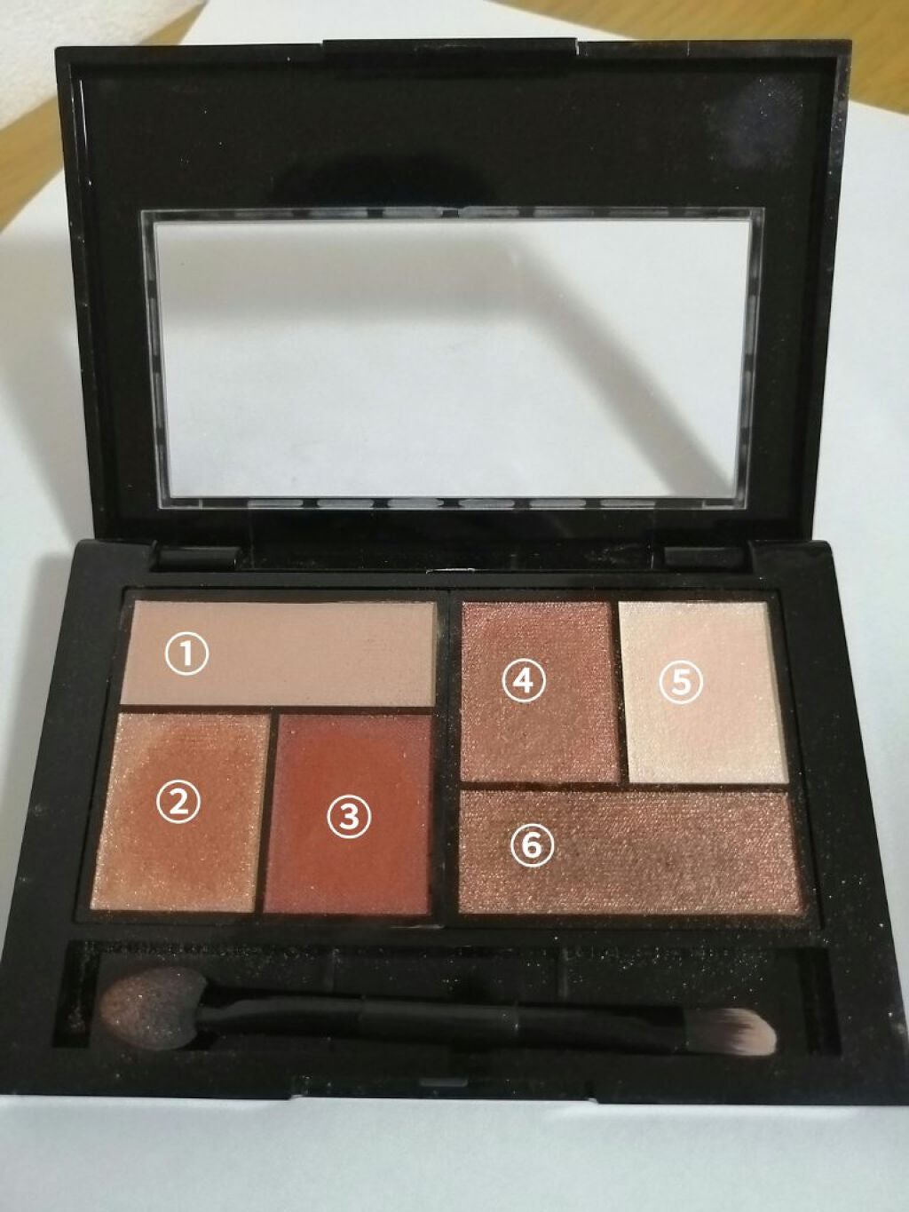 シティミニパレット/MAYBELLINE NEW YORK/アイシャドウパレットを使ったクチコミ(2枚目)