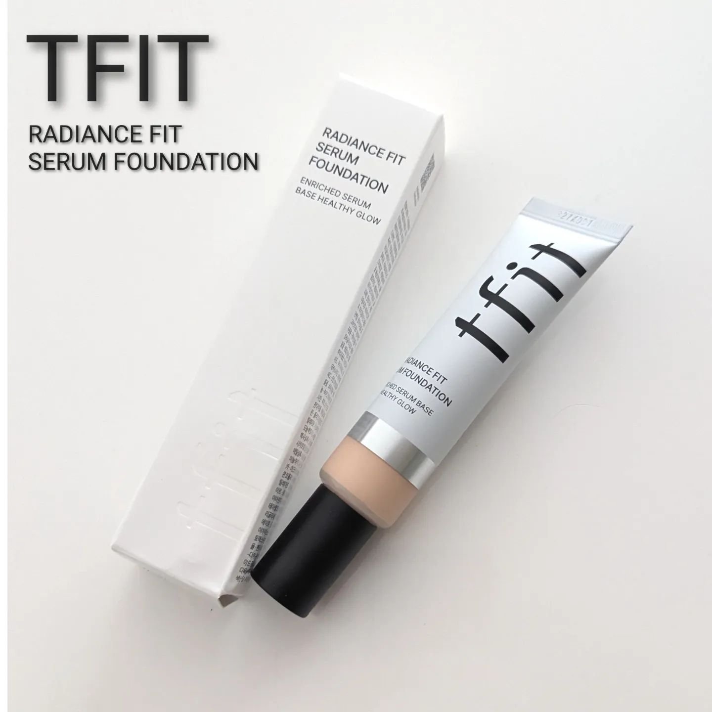 ラディアンスフィットセラムファンデーション W01 VANILLA/TFIT/リキッドファンデーションを使ったクチコミ（1枚目）