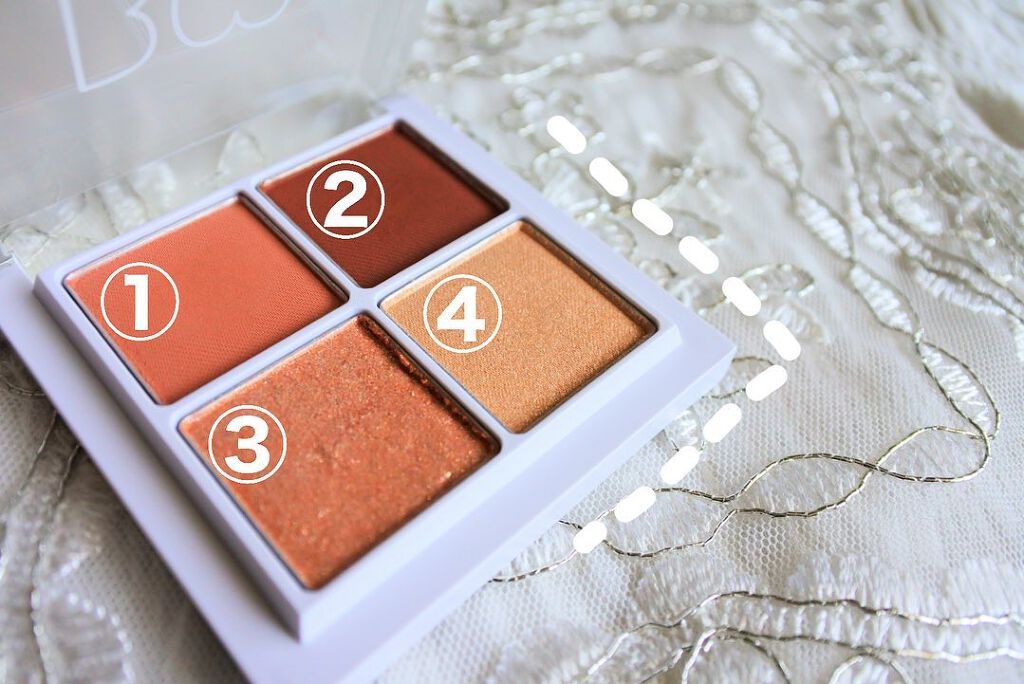 THE アイパレR/b idol/アイシャドウパレットを使ったクチコミ(2枚目)