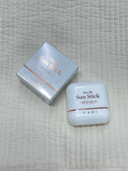 エアリーフィットサンスティック/KAHI/日焼け止めスティックを使ったクチコミ(2枚目)
