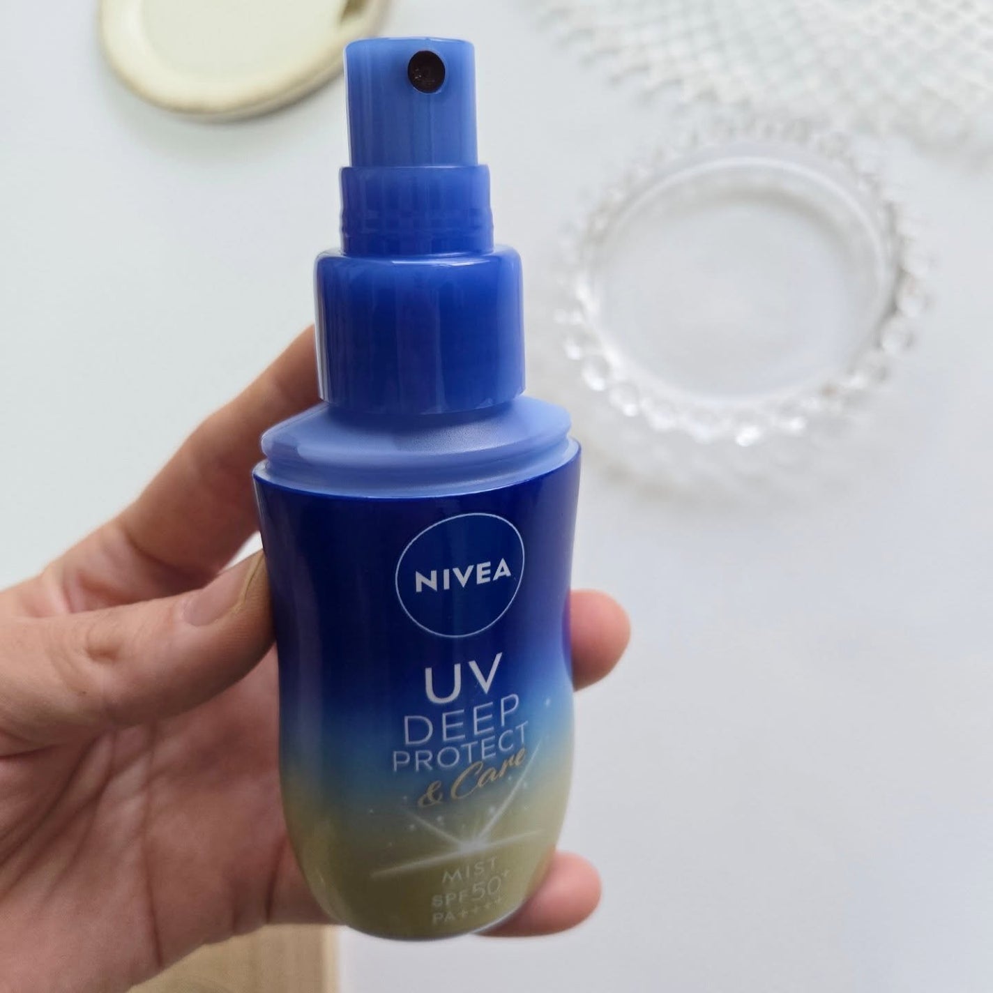 ニベアUV ディーププロテクト&ケア ミルクミスト/ニベア/日焼け止めミスト・スプレーを使ったクチコミ(3枚目)