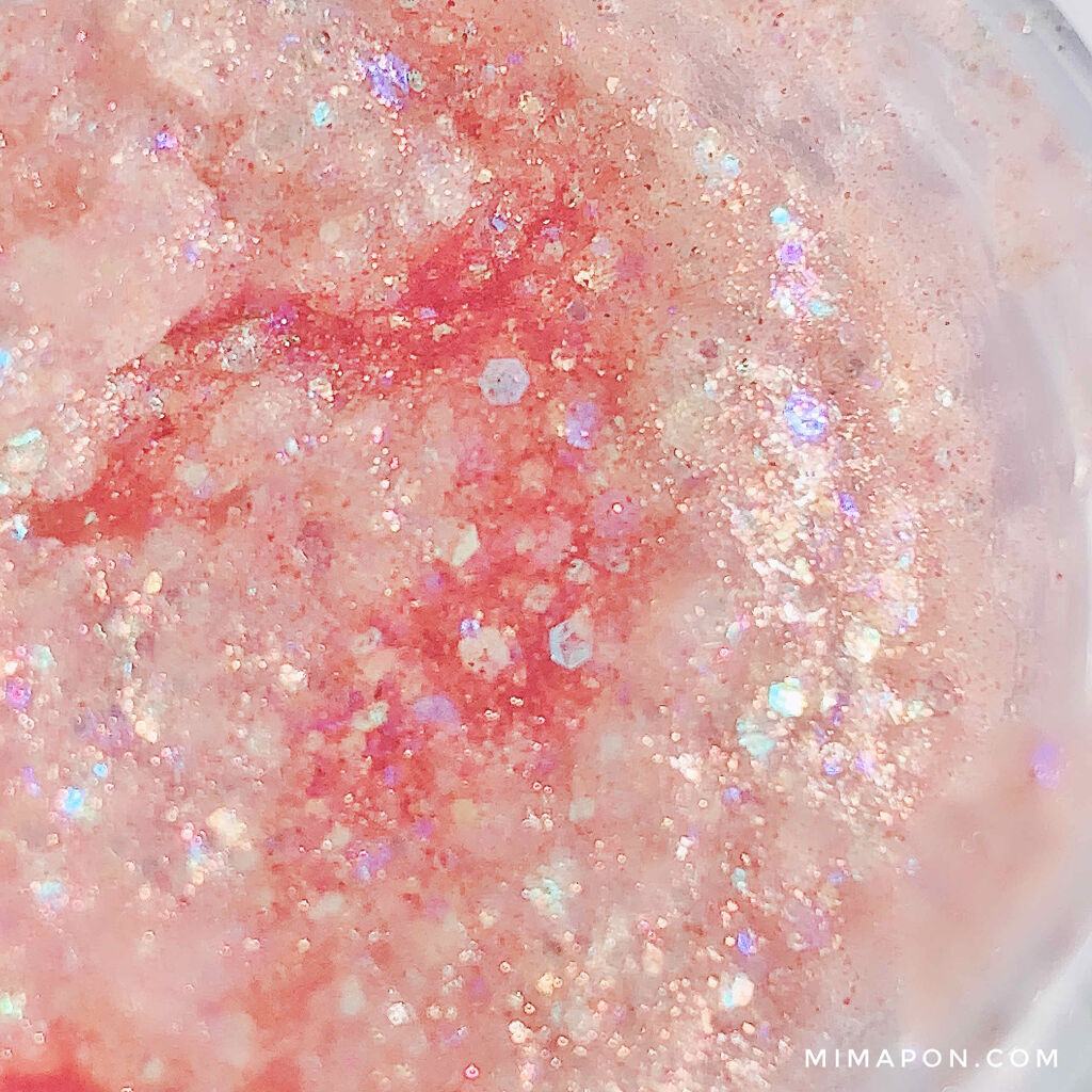 ゲットルーズグリッタージェル/unleashia/グリッターを使ったクチコミ（3枚目）