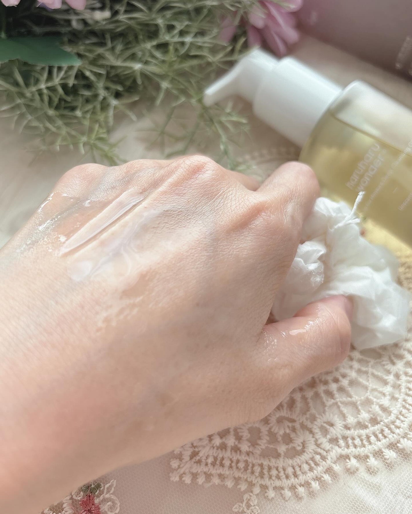 ブラックライス モイスチャー ディープクレンジングオイル/haruharu wonder/オイルクレンジングを使ったクチコミ(4枚目)