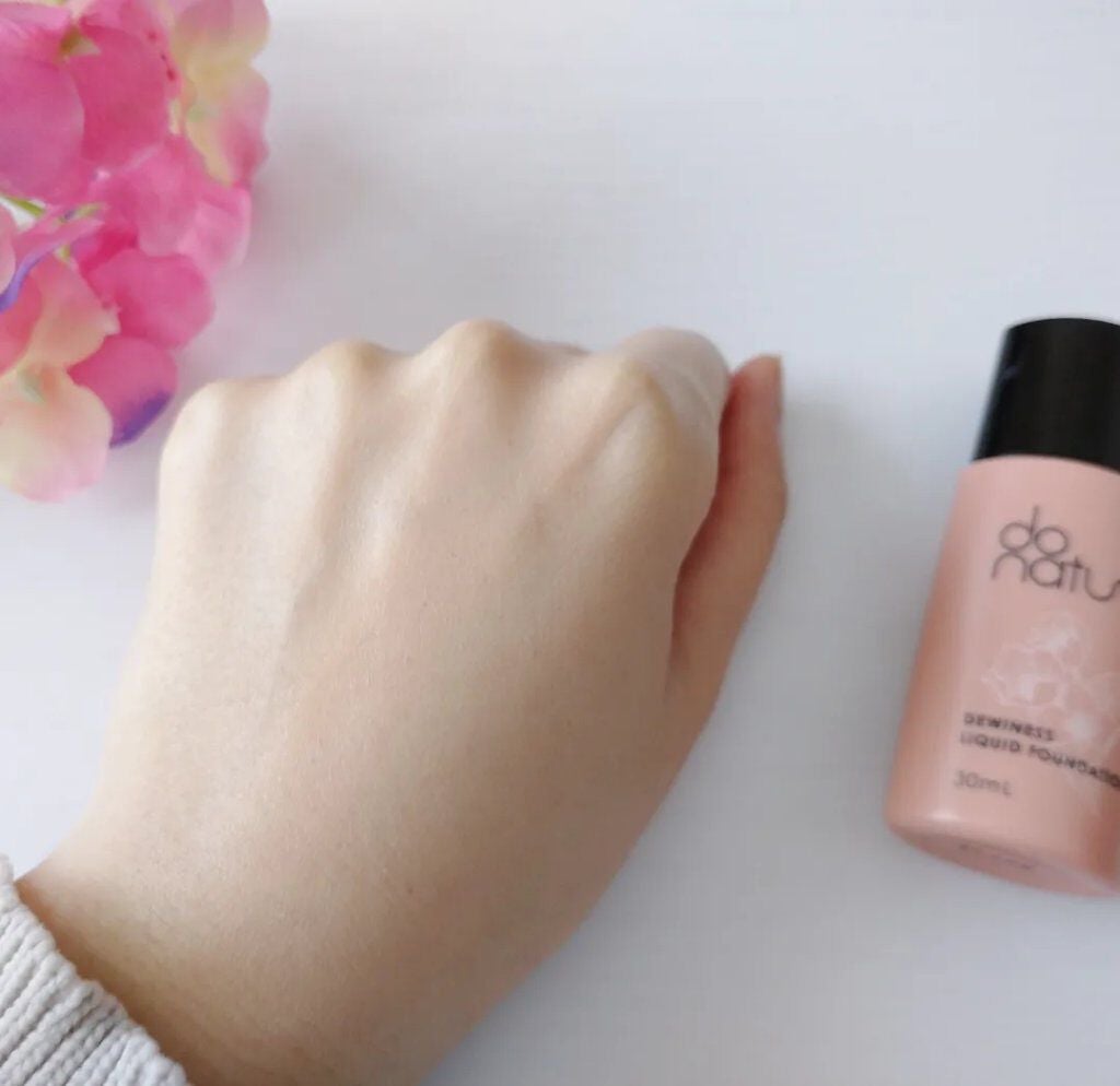 デュイネス リキッド ファンデーション/do natural/リキッドファンデーションを使ったクチコミ(3枚目)