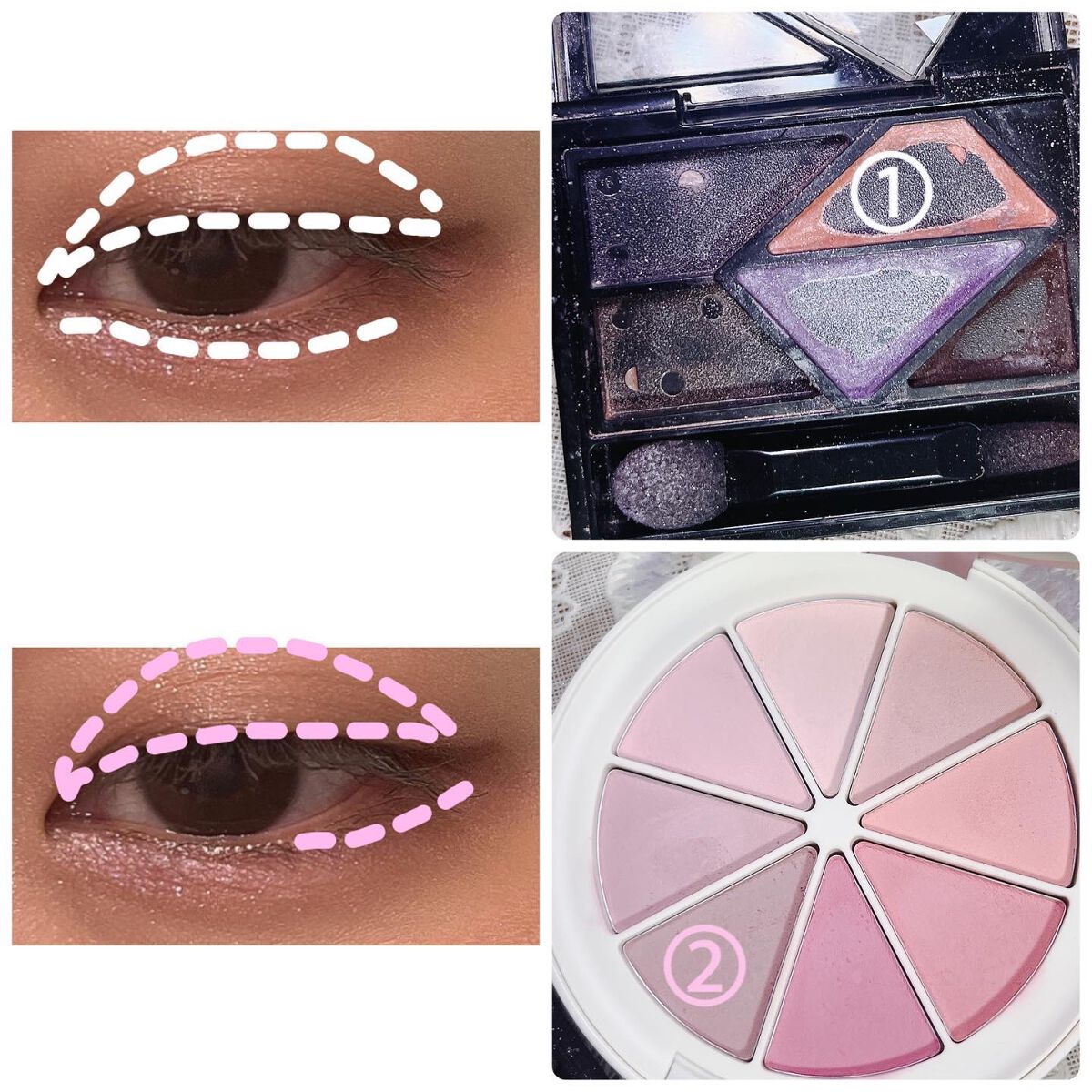 メタルグラマーアイズ/KATE/アイシャドウパレットを使ったクチコミ(6枚目)