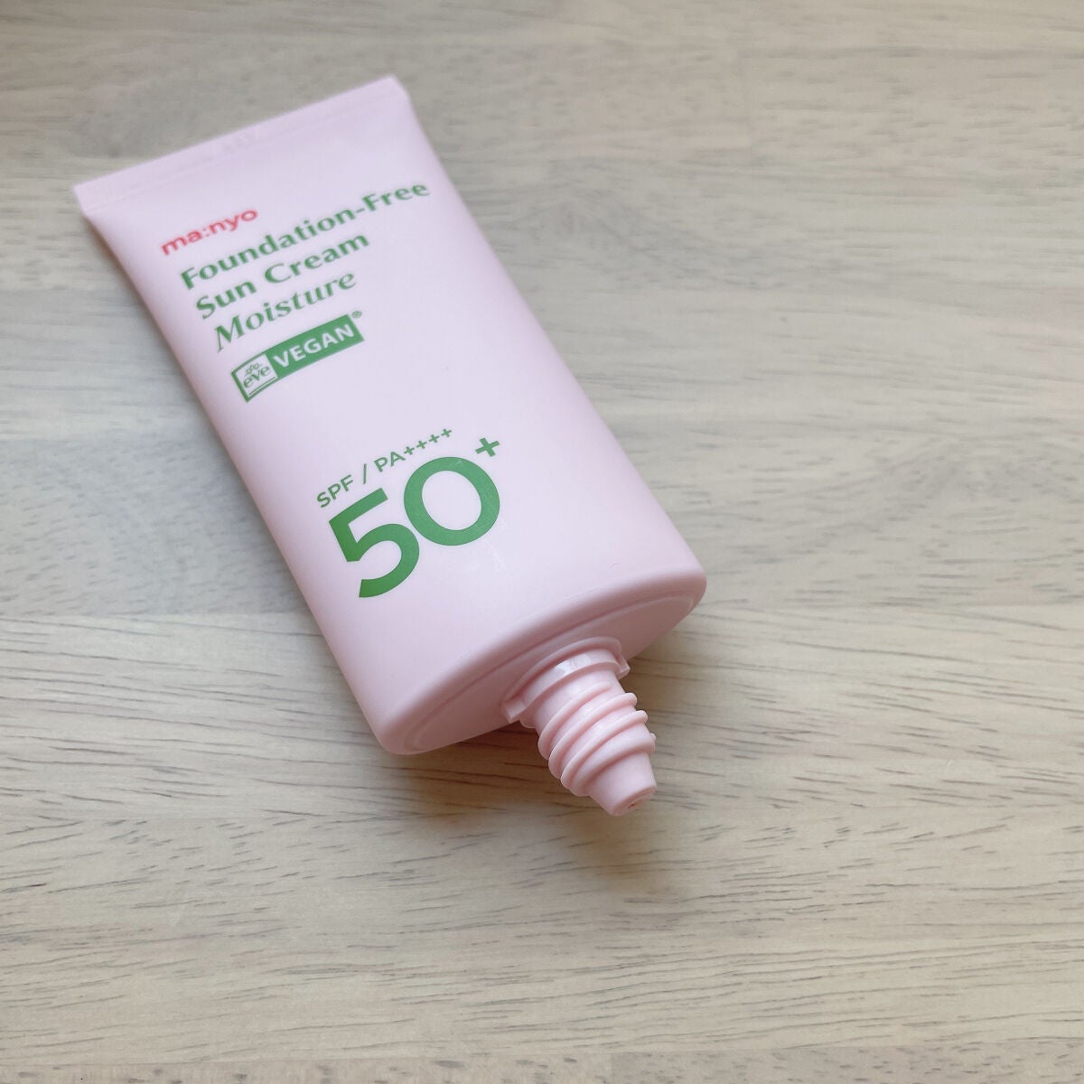 ファンデフリー サンクリーム モイスチャー/manyo/日焼け止めクリームを使ったクチコミ(2枚目)