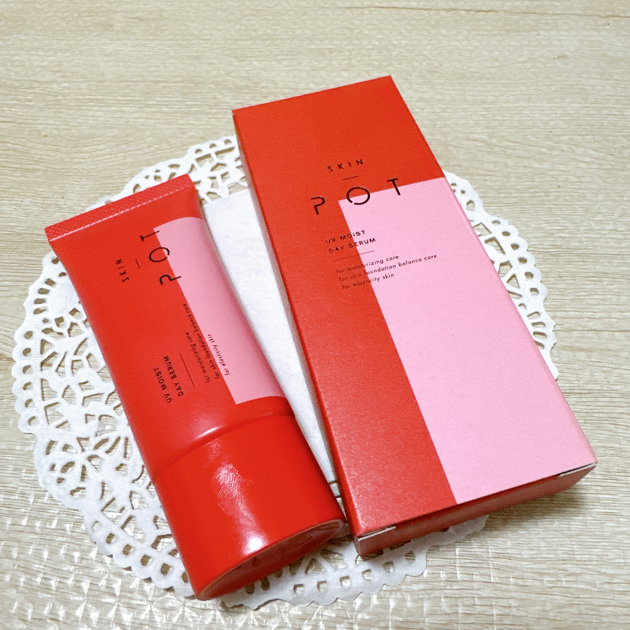 UVモイストデイセラム/SKIN POT/日焼け止めローションを使ったクチコミ（2枚目）