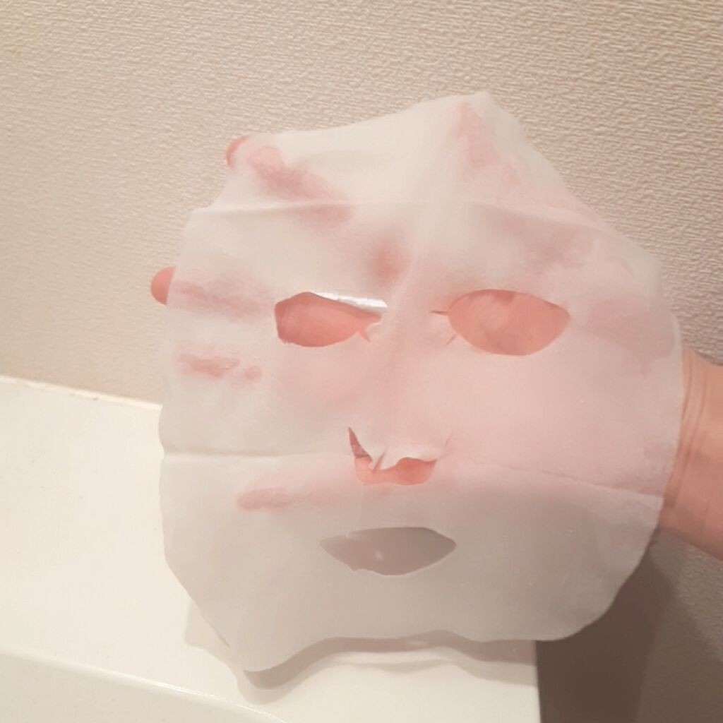 すぐに眠れマスク とろける果実のマイルドタイプ/サボリーノ/シートマスク・パックを使ったクチコミ(3枚目)