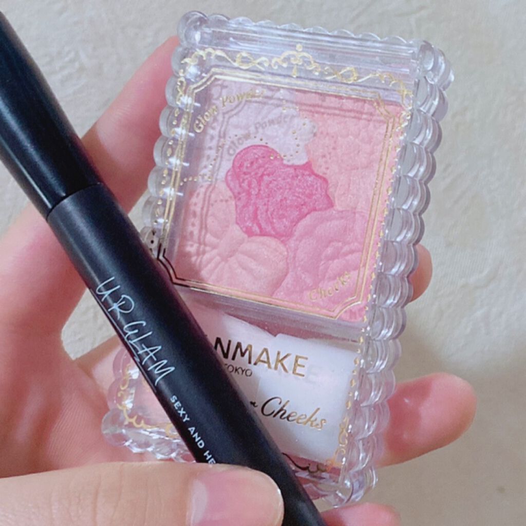 グロウフルールチークス/キャンメイク/パウダーチークを使ったクチコミ（3枚目）