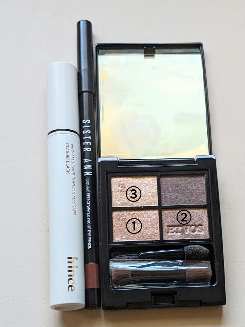 ミネラルクラッシィシャドー/エトヴォス/アイシャドウパレットを使ったクチコミ（2枚目）