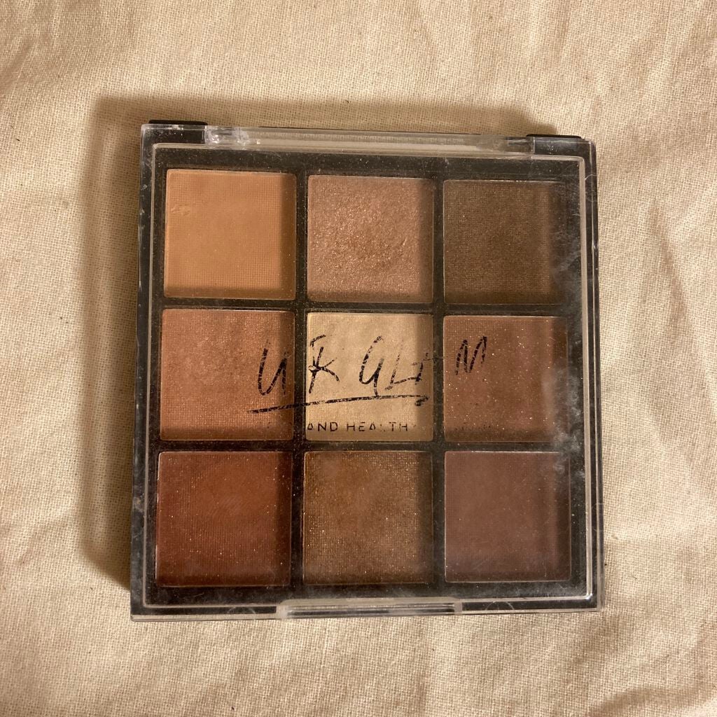 UR GLAM BLOOMING EYE COLOR PALETTE/U R GLAM/アイシャドウパレットを使ったクチコミ(1枚目)