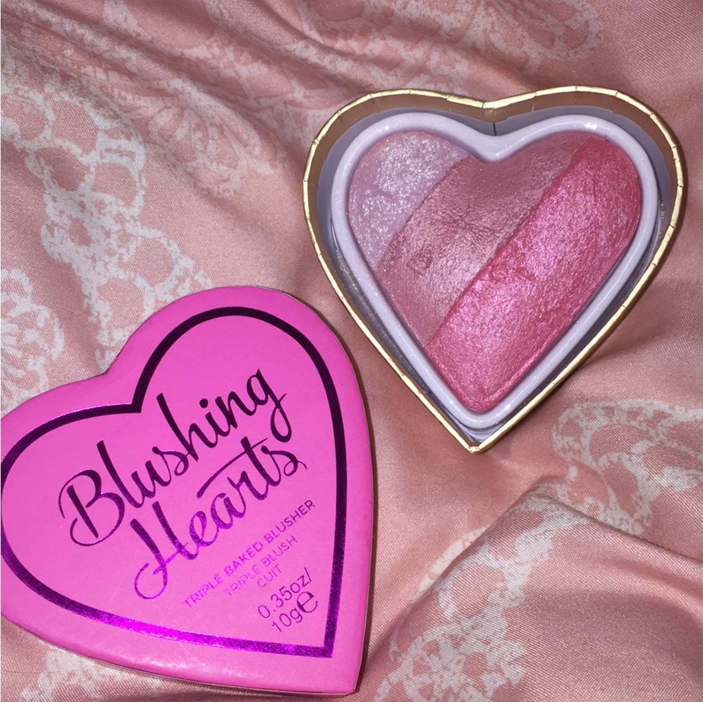 ブラッシング ハート/MAKEUP REVOLUTION/パウダーチークを使ったクチコミ（2枚目）