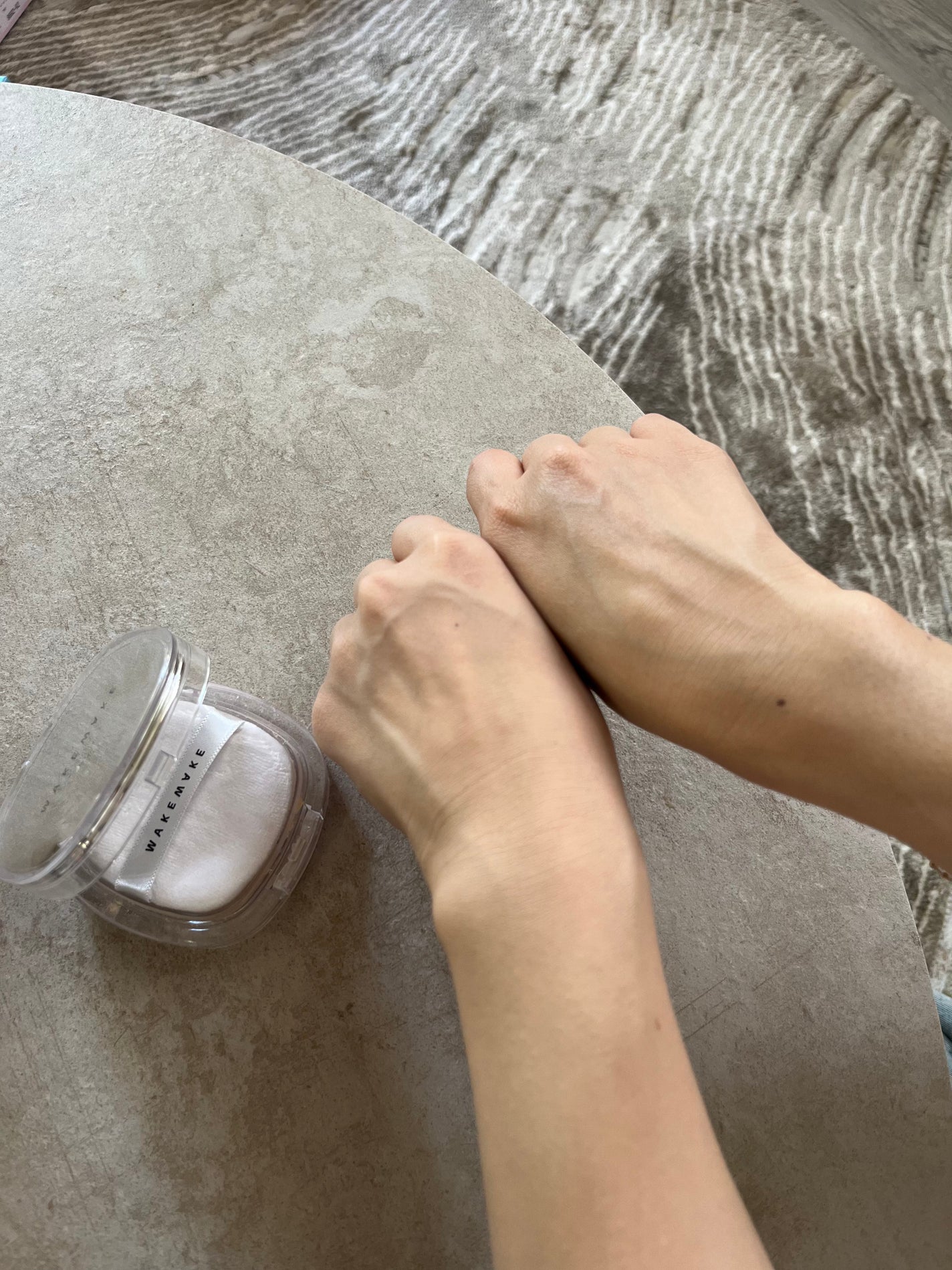 ステイフィクサーマルチカラーパウダー/wakemake/ルースパウダーを使ったクチコミ(2枚目)