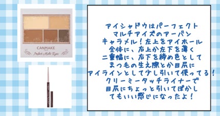 パーフェクトマルチアイズ/キャンメイク/アイシャドウパレットを使ったクチコミ(7枚目)