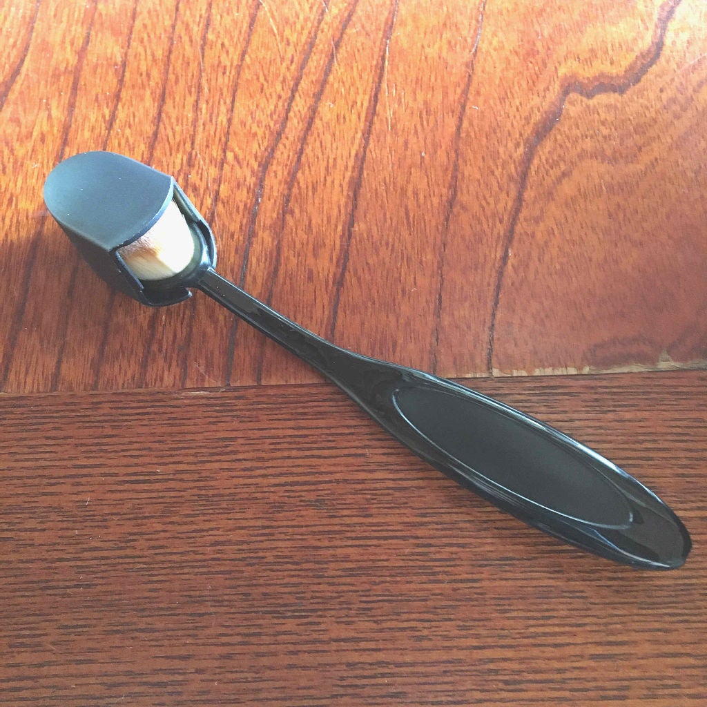 スーパーカバーファンデーションブラシ/メイクル/メイクブラシを使ったクチコミ(1枚目)