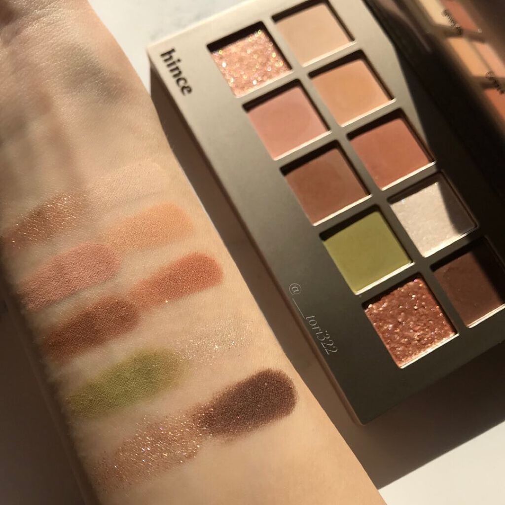ニューデップスアイシャドウパレット/hince/アイシャドウパレットを使ったクチコミ(6枚目)
