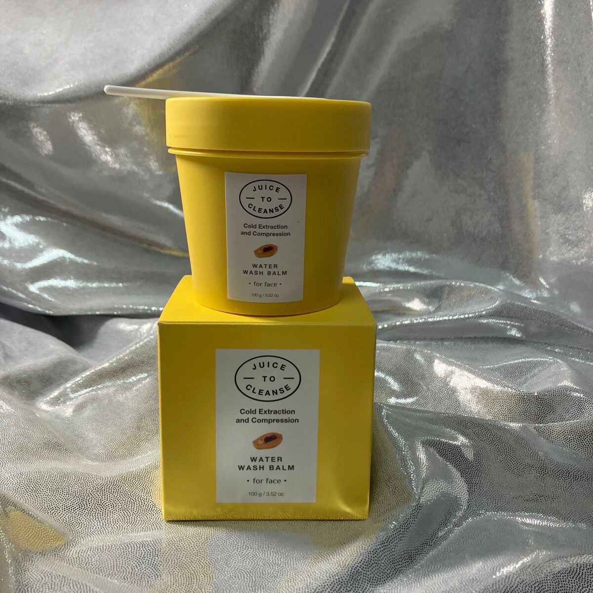 ウォーターウォッシュバーム/JUICE TO CLEANSE/スクラブ・ゴマージュを使ったクチコミ(3枚目)