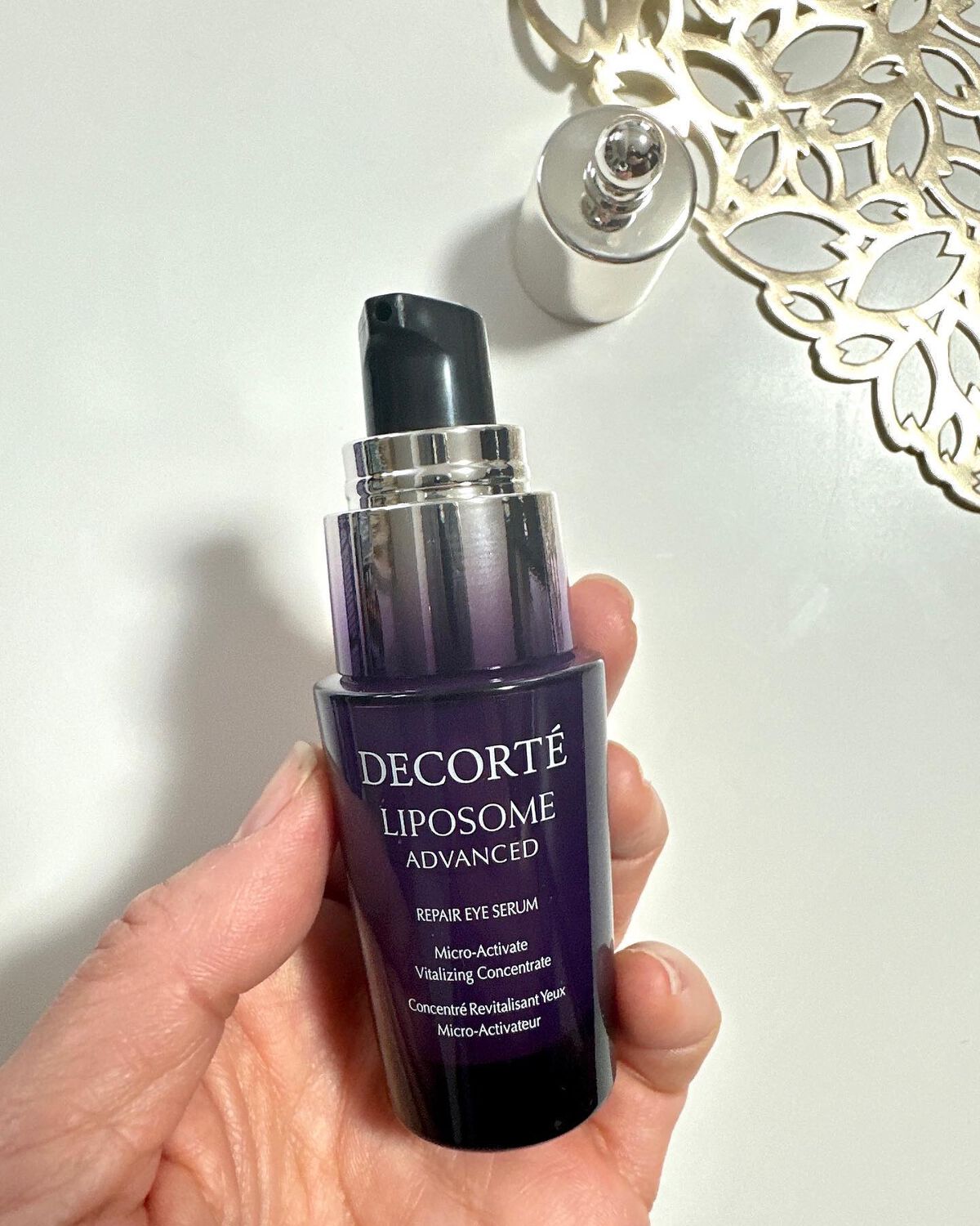 リポソーム アドバンスト リペアアイセラム/DECORTÉ/アイケア・アイクリームを使ったクチコミ(3枚目)