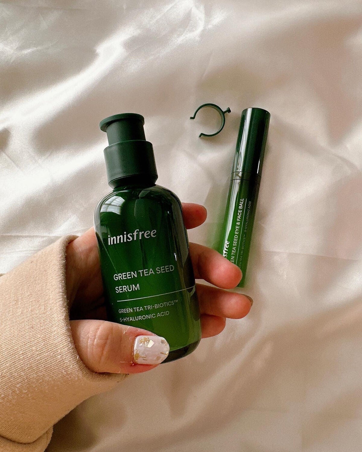 グリーンティーシード セラム N/innisfree/美容液を使ったクチコミ(2枚目)