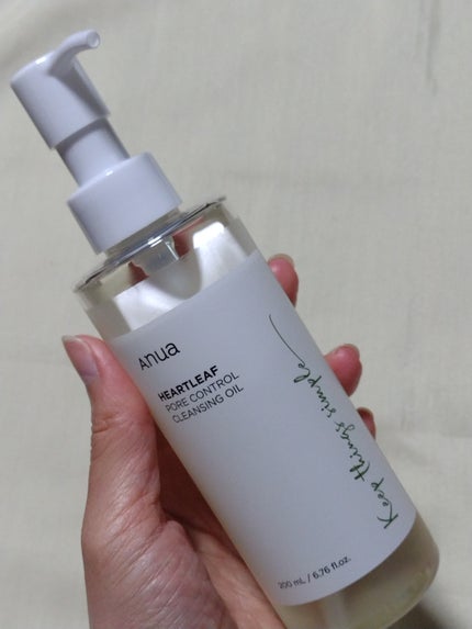 ドクダミ ポアコントロールクレンジングオイル/Anua/オイルクレンジングを使ったクチコミ(4枚目)