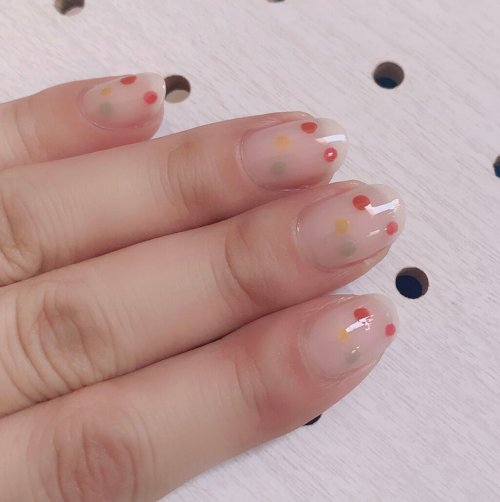 カラフルネイルズ/キャンメイク/マニキュアを使ったクチコミ(5枚目)