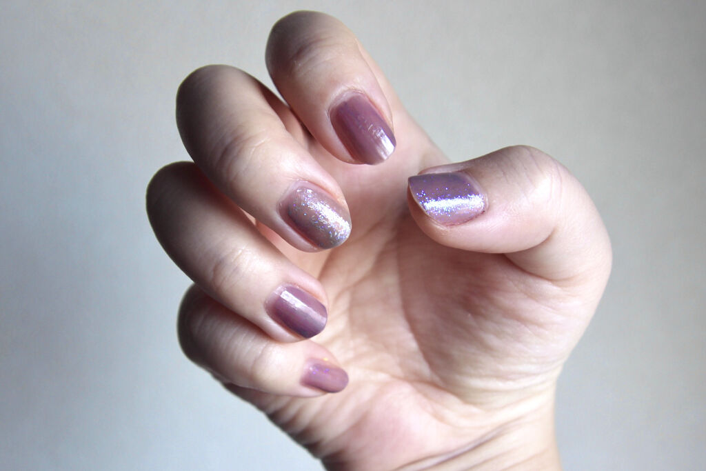 ネイルホリック FurMode  GY070/ネイルホリック/マニキュアを使ったクチコミ（3枚目）