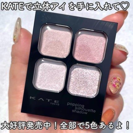 ケイト ポッピングシルエットシャドウ/KATE/アイシャドウパレットを使ったクチコミ(7枚目)
