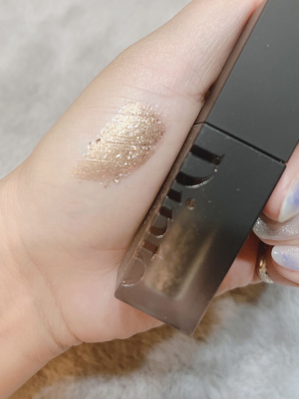 フローティングライトグリッター 803 Moonlight/Dinto/グリッターを使ったクチコミ（3枚目）