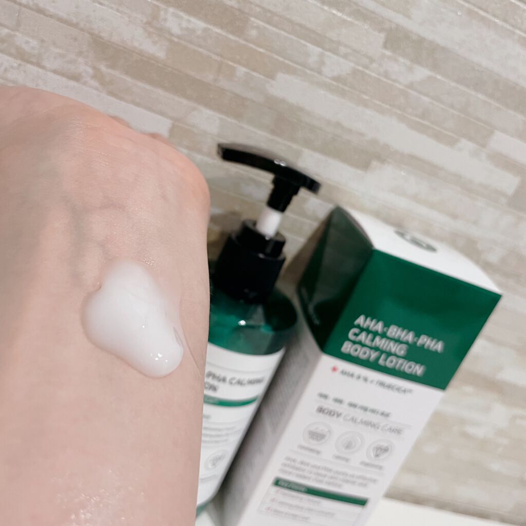 AHA・BHA・PHA カーミングボディローション/SOME BY MI/ボディローションを使ったクチコミ（2枚目）