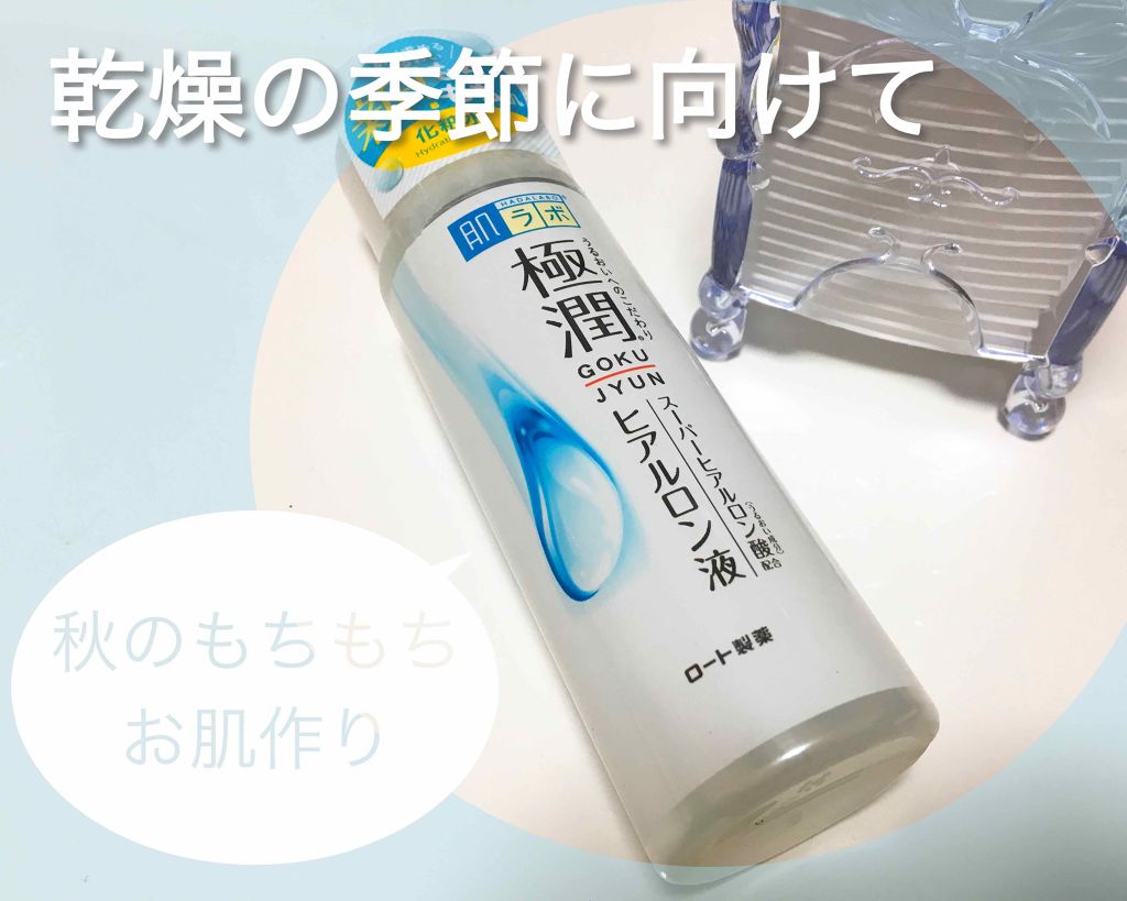 極潤 ヒアルロン液(旧)/肌ラボ/化粧水を使ったクチコミ（1枚目）