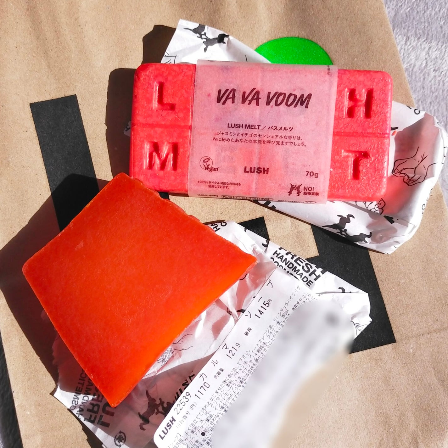 カルマ ソリッドパフューム/ラッシュ/練り香水を使ったクチコミ(1枚目)