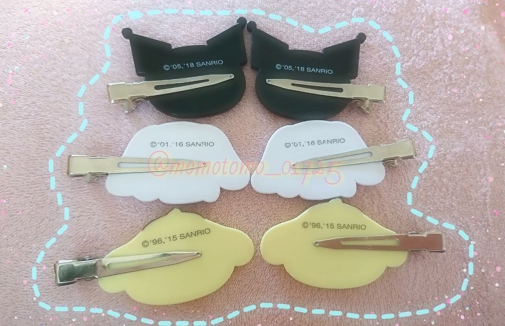 前髪クリップ/サンリオ/ヘアアクセサリーを使ったクチコミ(2枚目)