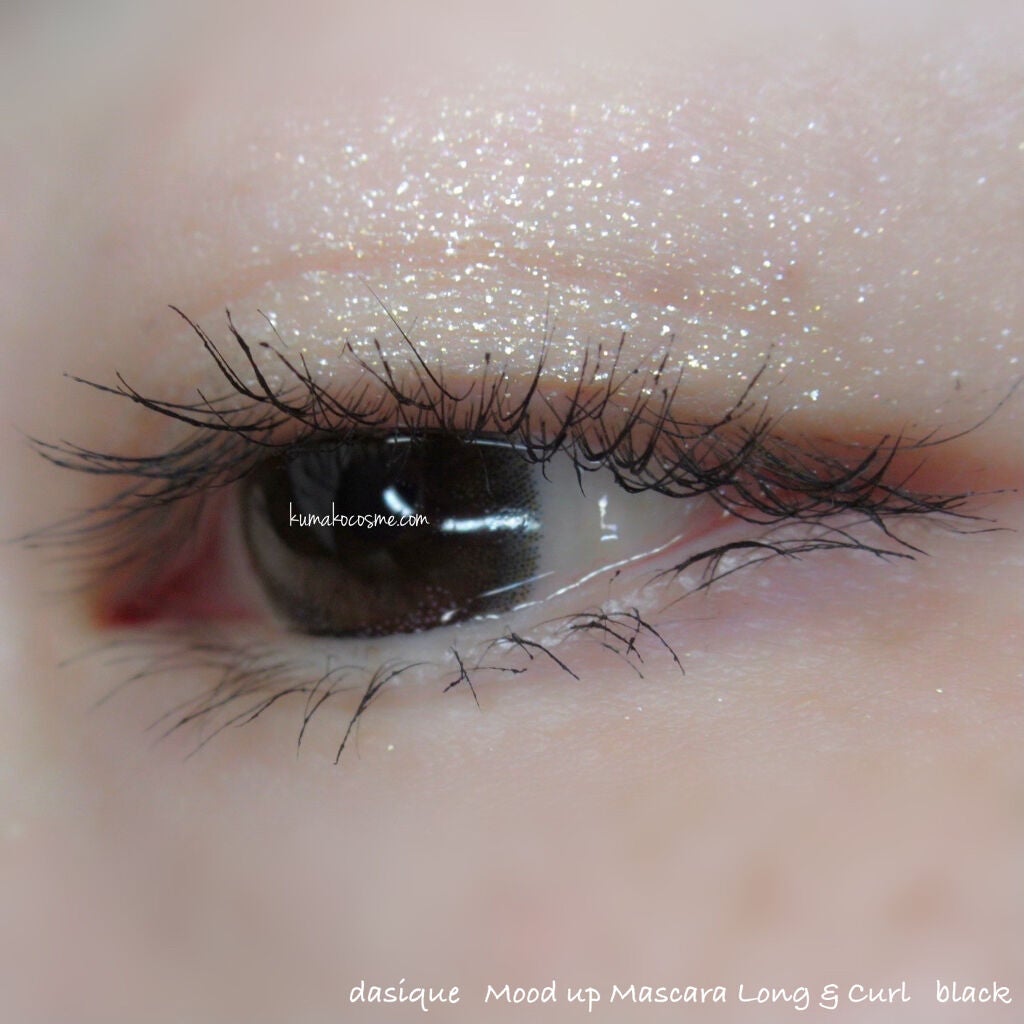 ムードアップマスカラ ロング&カール/dasique/マスカラを使ったクチコミ(10枚目)