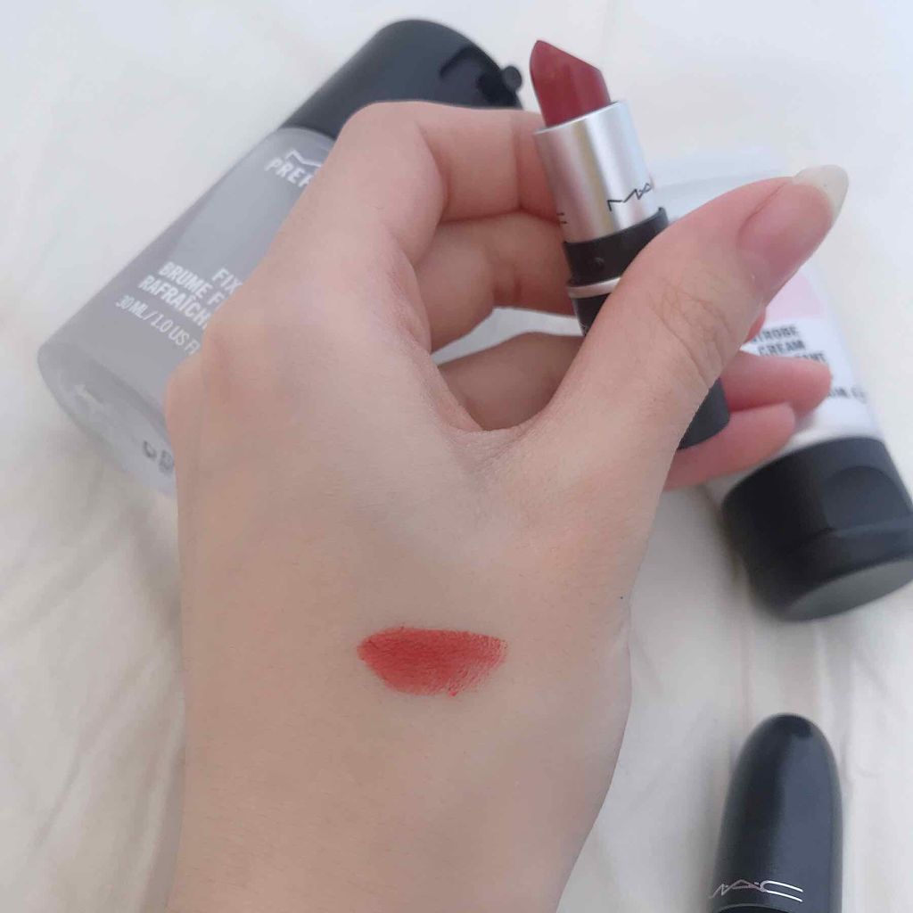 リップスティック/M・A・C/口紅を使ったクチコミ(3枚目)
