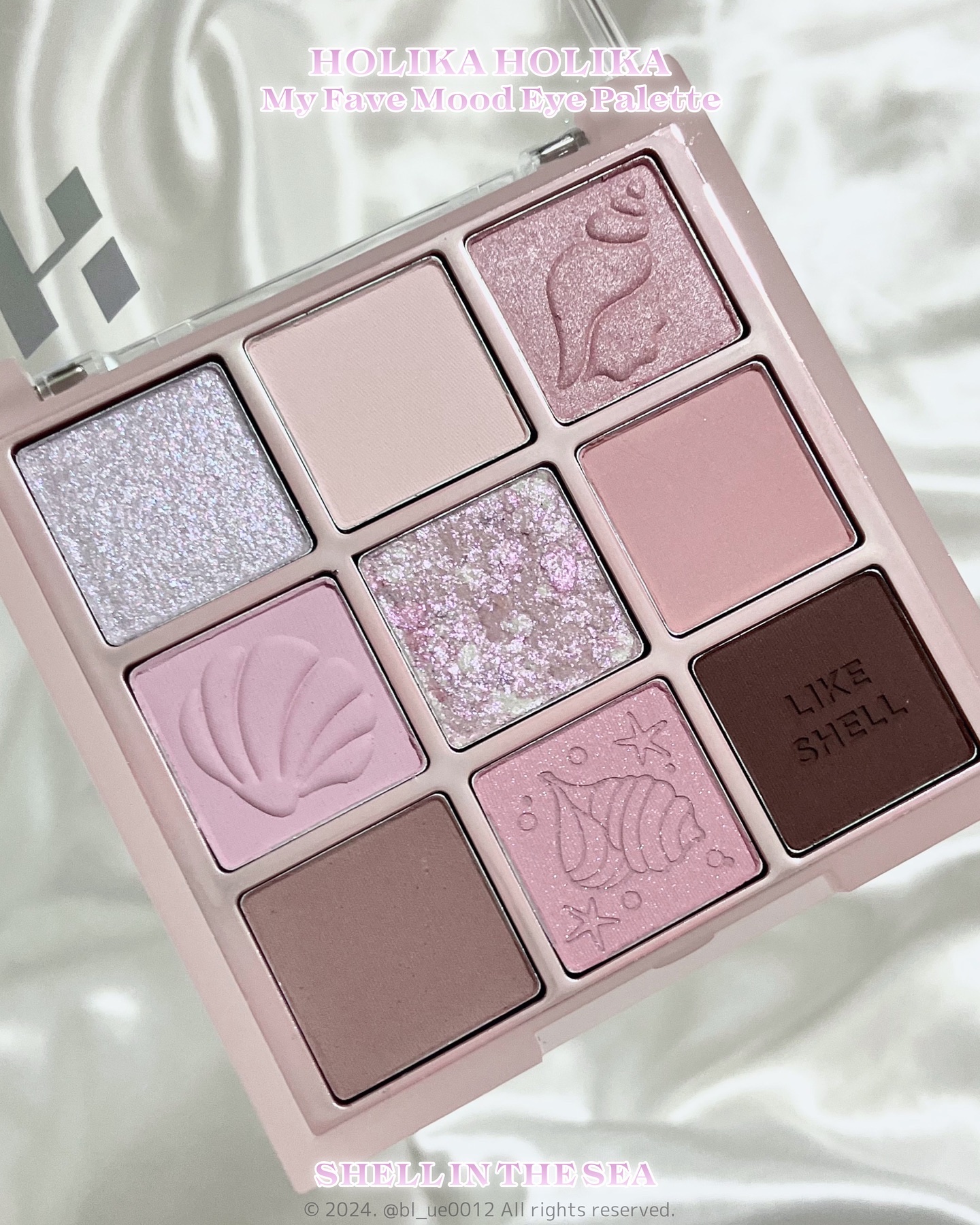 マイフェイブムードアイパレット 9カラー/HOLIKA HOLIKA/アイシャドウパレットを使ったクチコミ（3枚目）