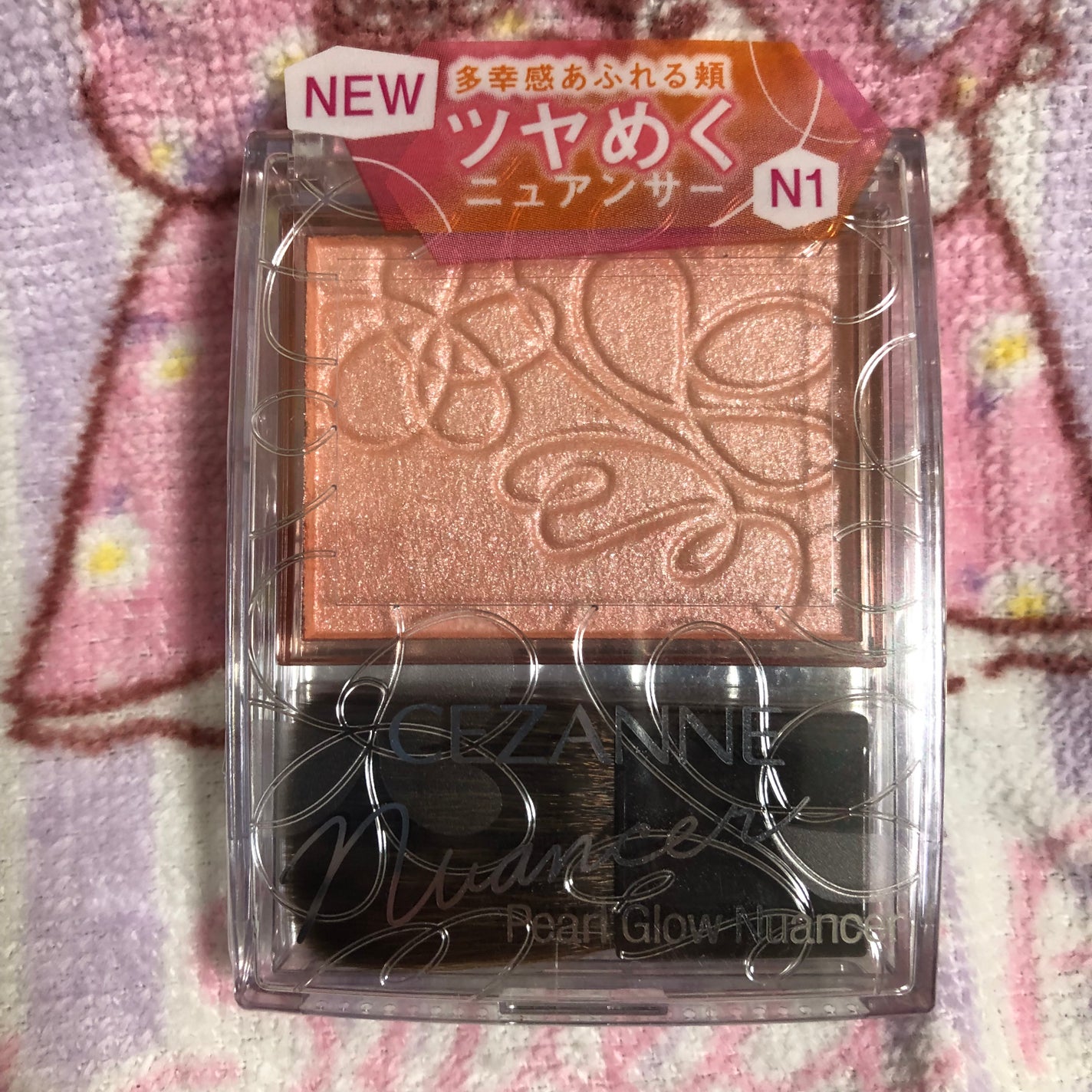 パールグロウニュアンサー/CEZANNE/パウダーハイライトを使ったクチコミ(1枚目)