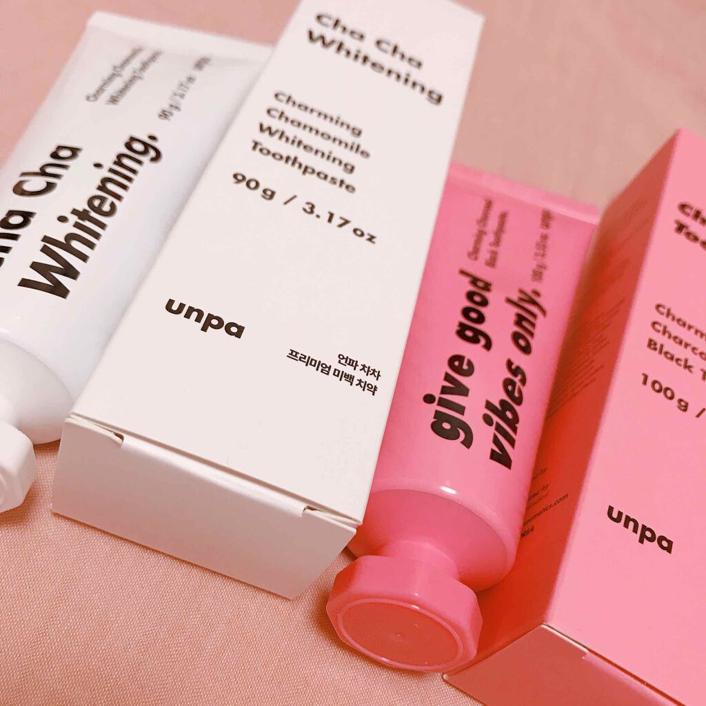 Cha Cha Whitening/chacha/歯磨き粉を使ったクチコミ（1枚目）