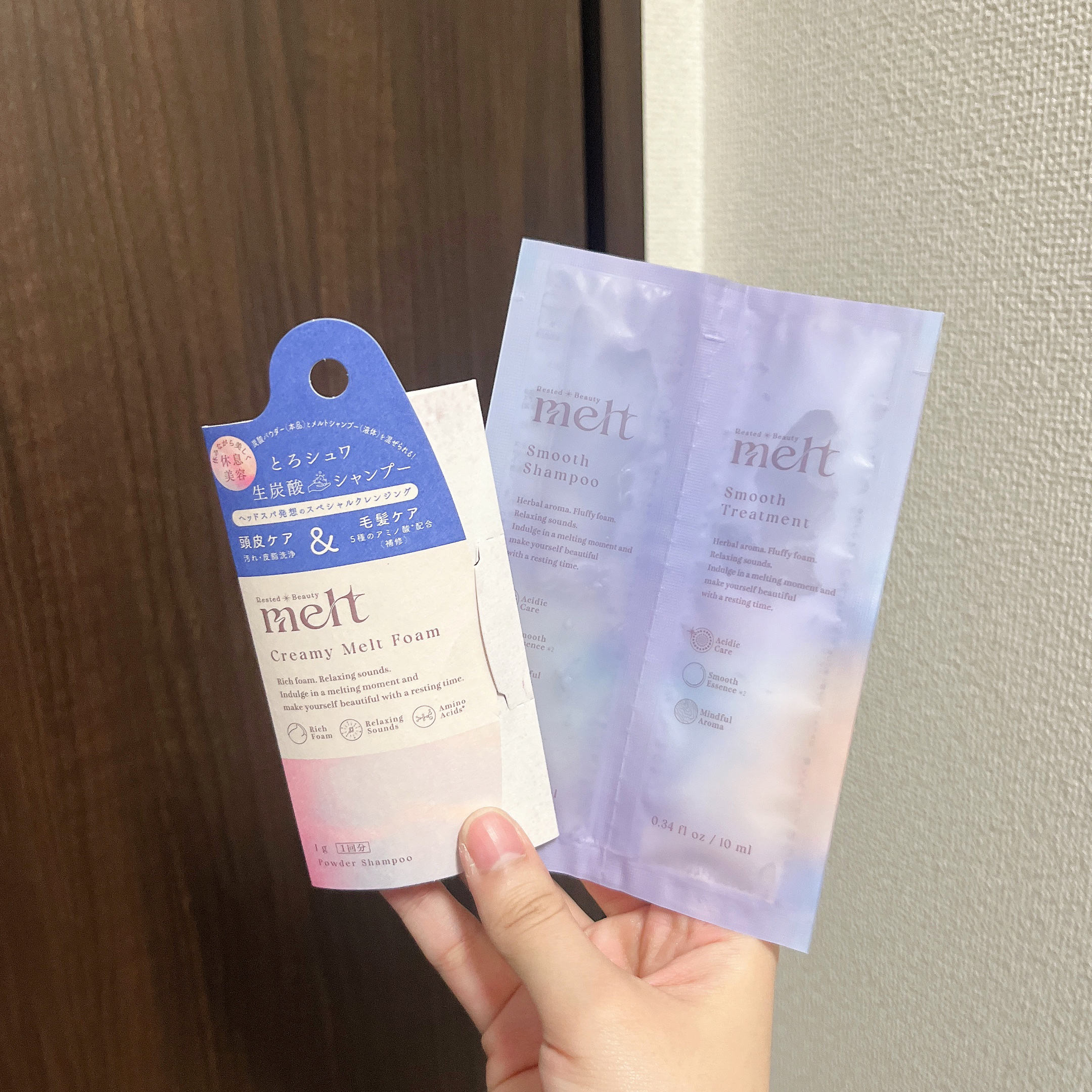 メルト クリーミーメルトフォーム/melt/市販シャンプーを使ったクチコミ（1枚目）