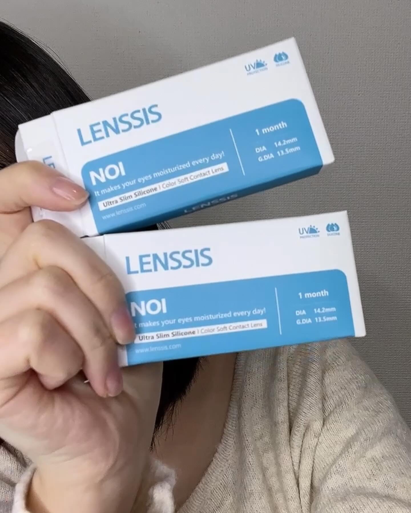 ノイシリーズ/LENSSIS/カラーコンタクトレンズを使ったクチコミ（1枚目）