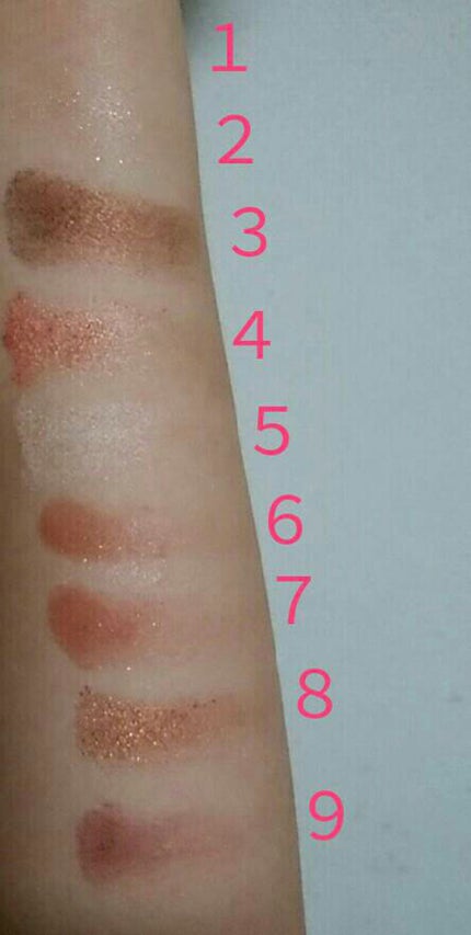 UR GLAM BLOOMING EYE COLOR PALETTE/U R GLAM/アイシャドウパレットを使ったクチコミ(3枚目)