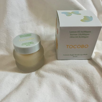 レモンシュガースクラブリップマスク/TOCOBO/リップスクラブを使ったクチコミ(1枚目)