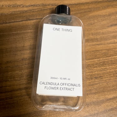 カレンデュラ化粧水 300ml/ONE THING/化粧水を使ったクチコミ（1枚目）