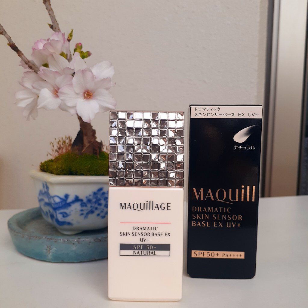 ドラマティックスキンセンサーベース EX UV+/マキアージュ/化粧下地を使ったクチコミ（1枚目）