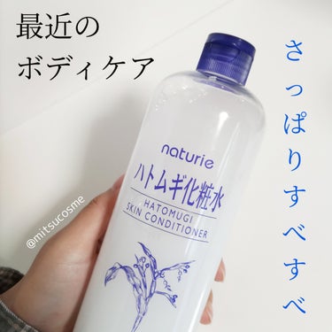 ハトムギ化粧水(ナチュリエ スキンコンディショナー R )/ナチュリエ/化粧水を使ったクチコミ（1枚目）