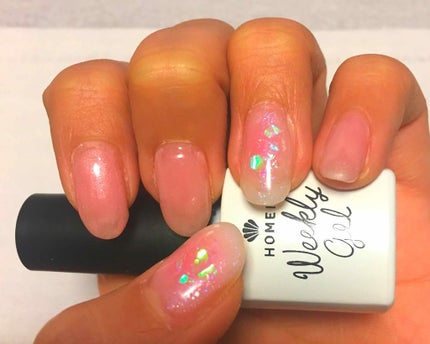 ウィークリージェル/HOMEI/ジェルネイルを使ったクチコミ(2枚目)