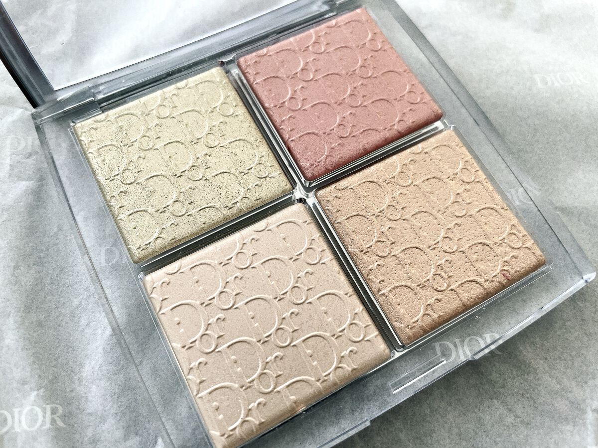 ディオール バックステージ フェイス グロウ パレット/Dior/ハイライトを使ったクチコミ（2枚目）