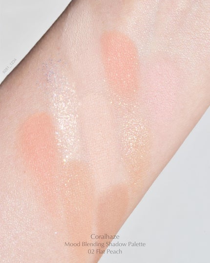 ムードブレンディングシャドウパレット/Coralhaze/アイシャドウパレットを使ったクチコミ(6枚目)